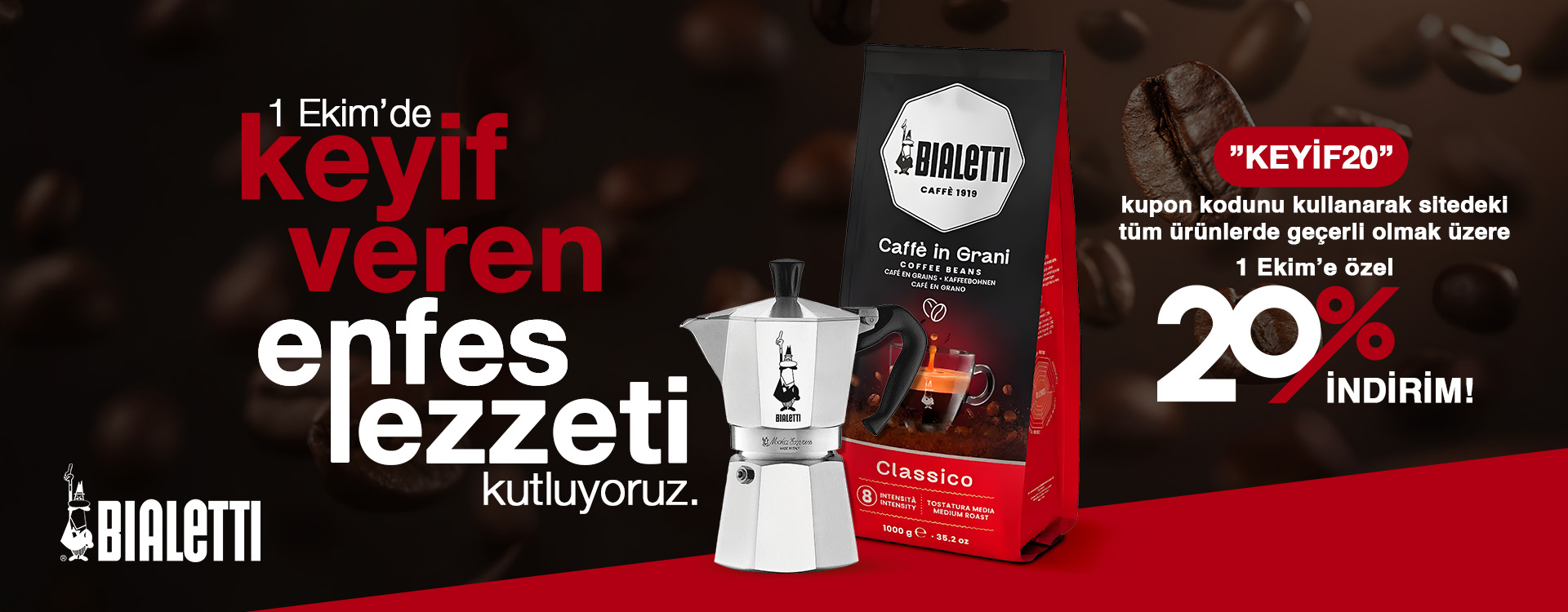 1 Ekim Kahve Günü Kampanyası