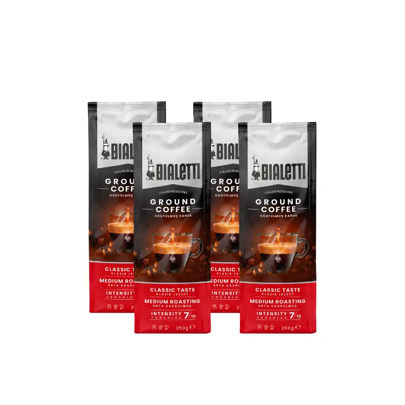 4 Adet Classico 250 Gr Öğütülmüş Kahve 4 Adet Classico 250 Gr Öğütülmüş Kahve