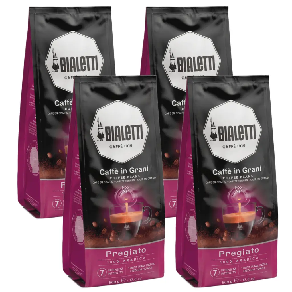 4 Adet Delicato 500 Gr Çekirdek Kahve