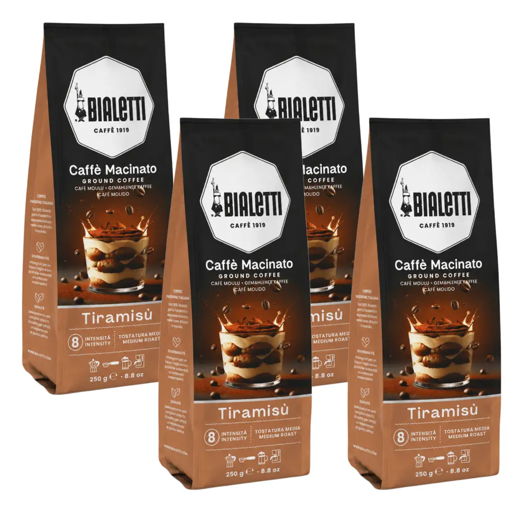 4 Adet Tiramisu 250 Gr Öğütülmüş Kahve