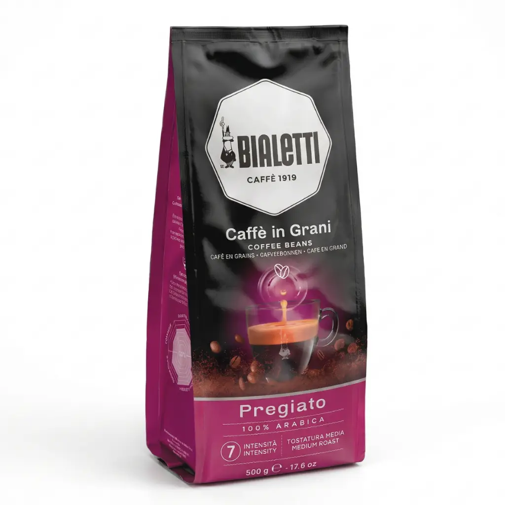 Bialetti Delicato (Pregiato) 500 GR Çekirdek Kahve