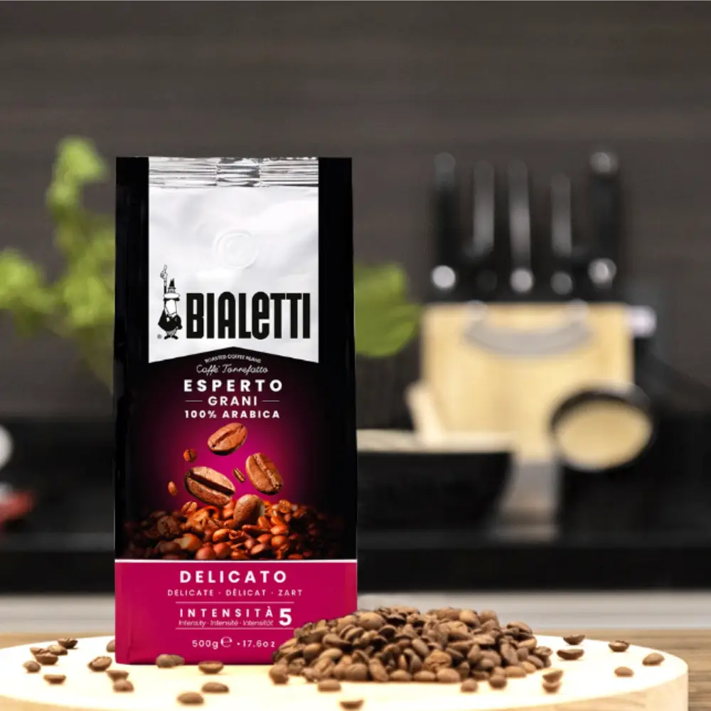 Bialetti Delicato Çekirdek Kahve 500g Bialetti Delicato Çekirdek Kahve 500g