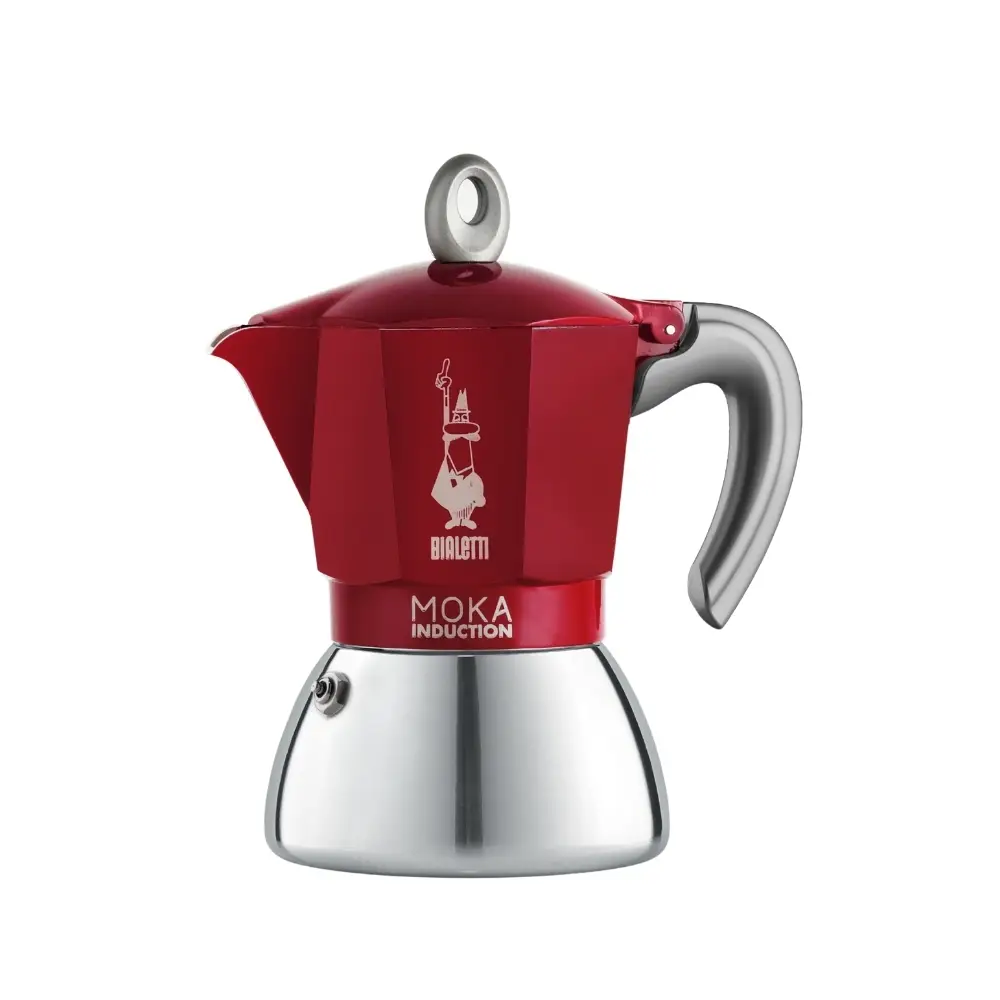Bialetti İndüksiyon Mokapot Kırmızı (6 cup) Bialetti İndüksiyon Mokapot Kırmızı (6 cup)