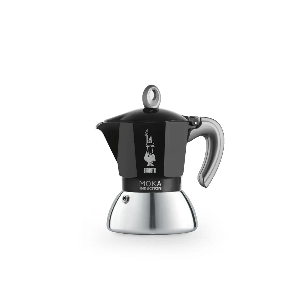 Bialetti İndüksiyon Mokapot Siyah 2 Cup Bialetti İndüksiyon Mokapot Siyah 2 Cup