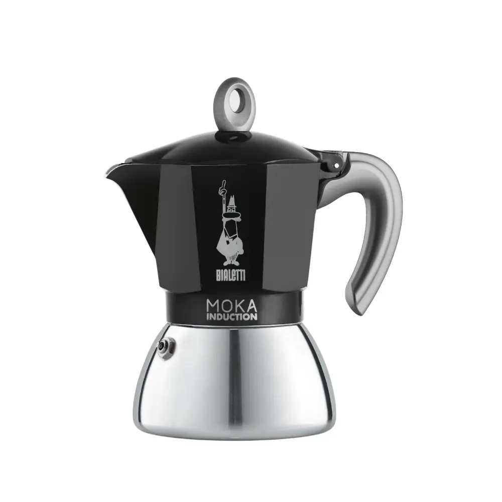 Bialetti İndüksiyon Mokapot Siyah 2 Cup Bialetti İndüksiyon Mokapot Siyah 2 Cup