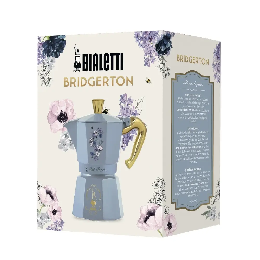 Bialetti Moka Express Bridgerton 6 Cup Bialetti Moka Express Bridgerton 6 Cup