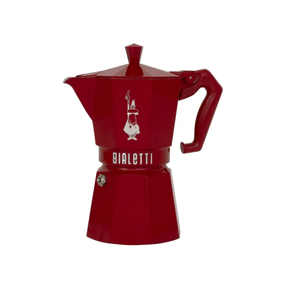 Bialetti Moka Express Excl. Kırmızı 6 Cup Bialetti Moka Express Excl. Kırmızı 6 Cup