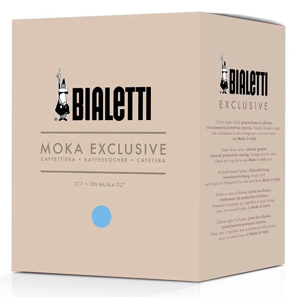 Bialetti Moka Express Excl. Mavi 3 Cup Bialetti Moka Express Excl. Mavi 3 Cup