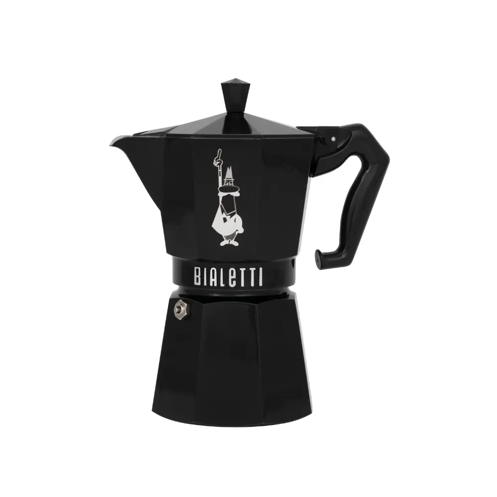 Bialetti Moka Express Excl. Siyah 6 Cup Bialetti Moka Express Excl. Siyah 6 Cup