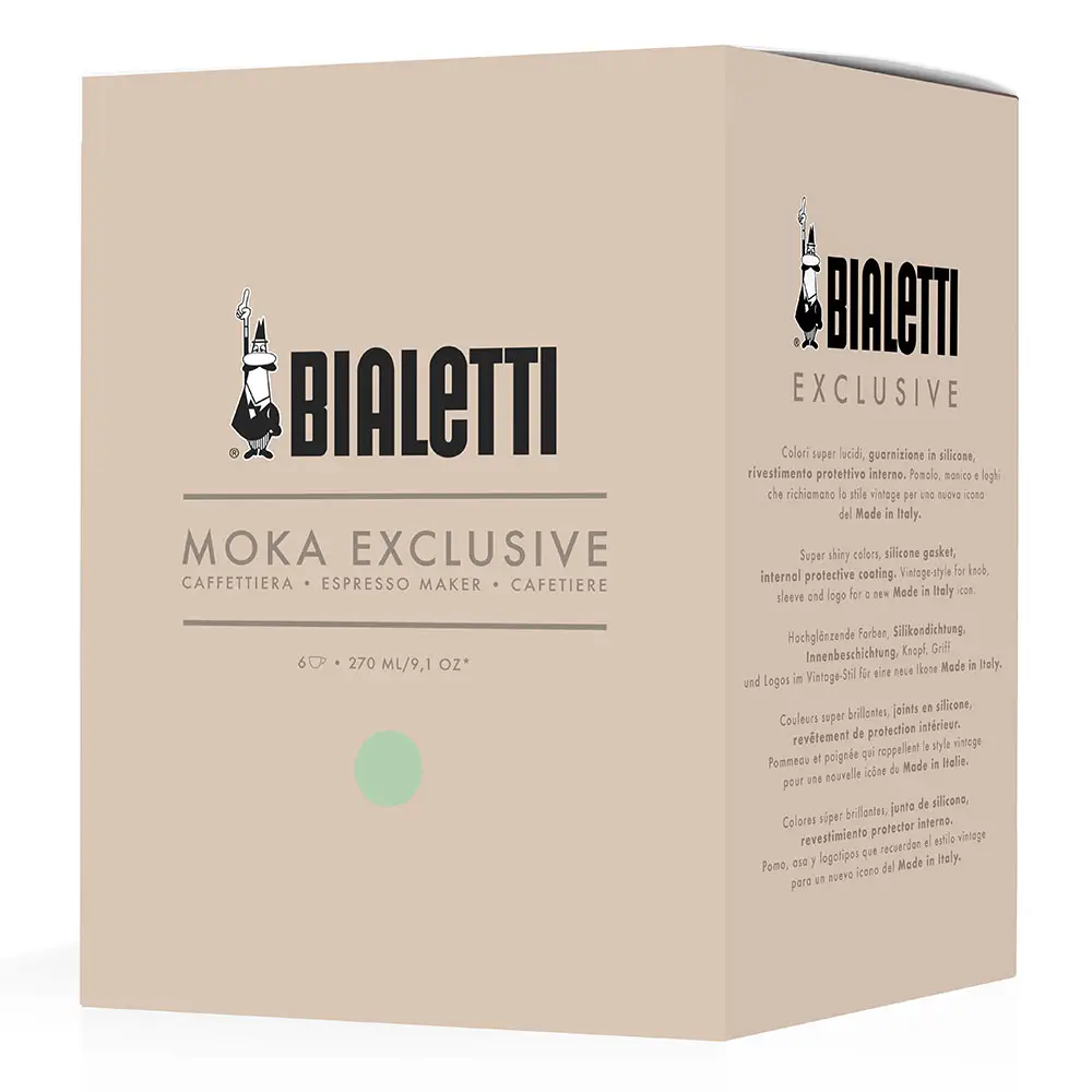 Bialetti Moka Express Excl. Yeşil 6 Cup Bialetti Moka Express Excl. Yeşil 6 Cup