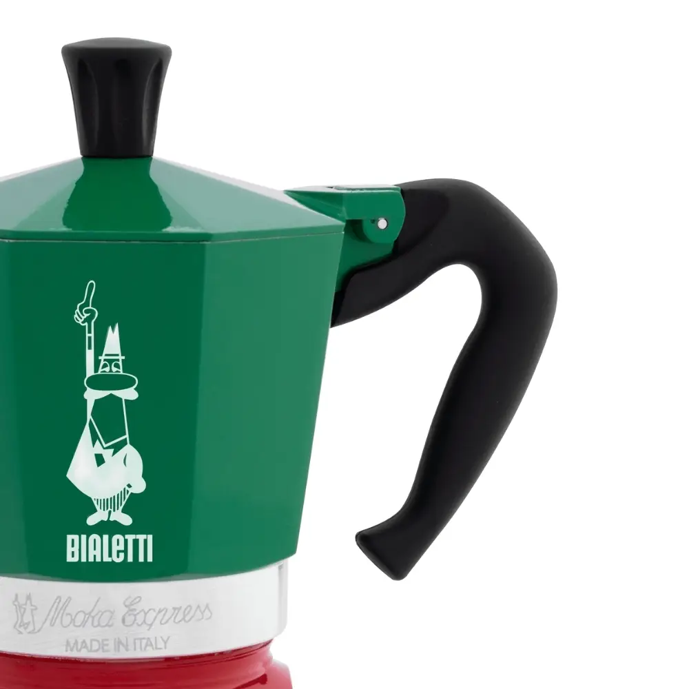 Bialetti Moka Express Italia Multicolor (6 Cup) Bialetti Moka Express Italia Multicolor (6 Cup)