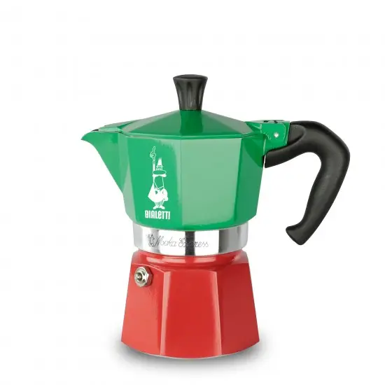 Bialetti Moka Express Italia Multicolor (6 Cup) Bialetti Moka Express Italia Multicolor (6 Cup)