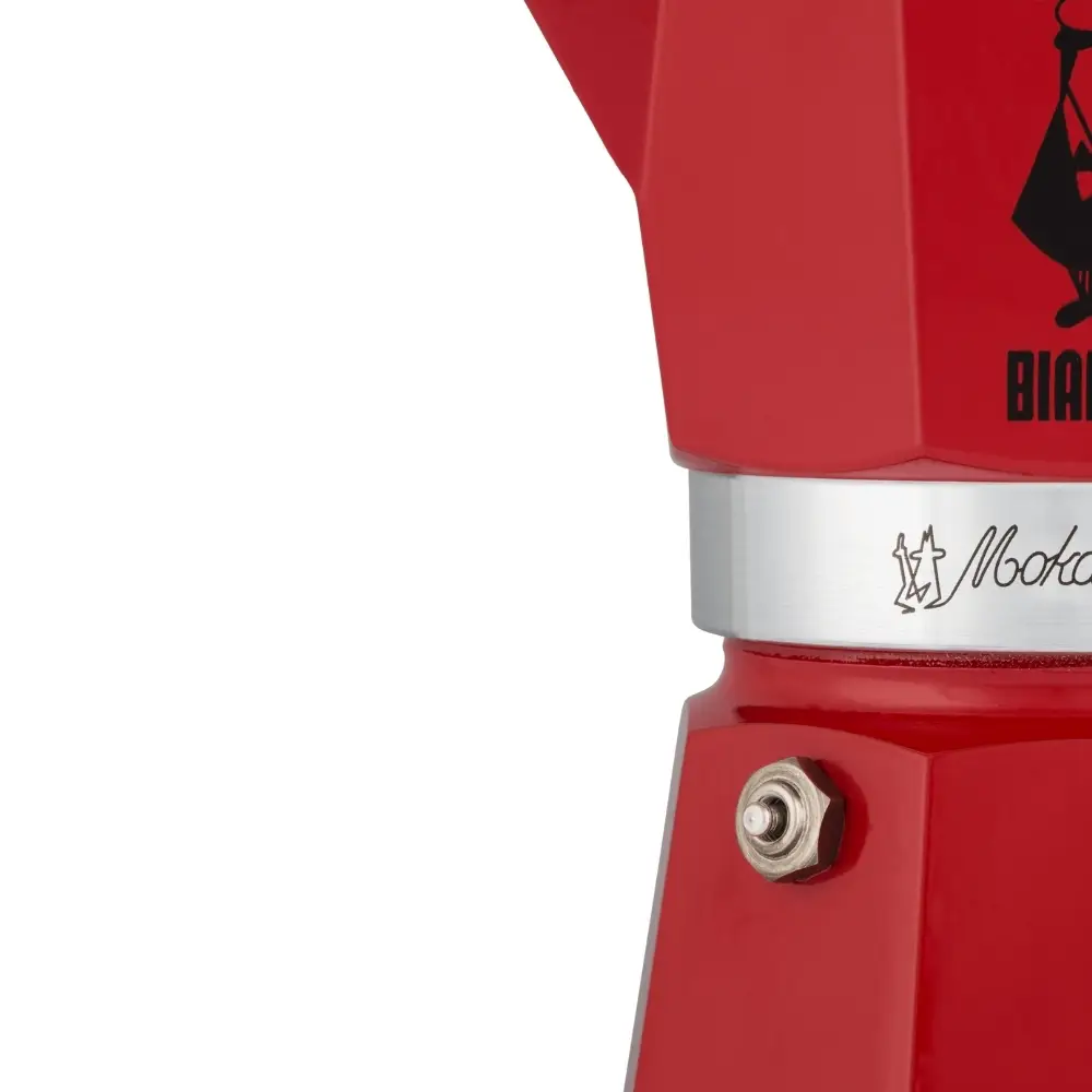 Bialetti Moka Express Kırmızı 3 Cup Bialetti Moka Express Kırmızı 3 Cup