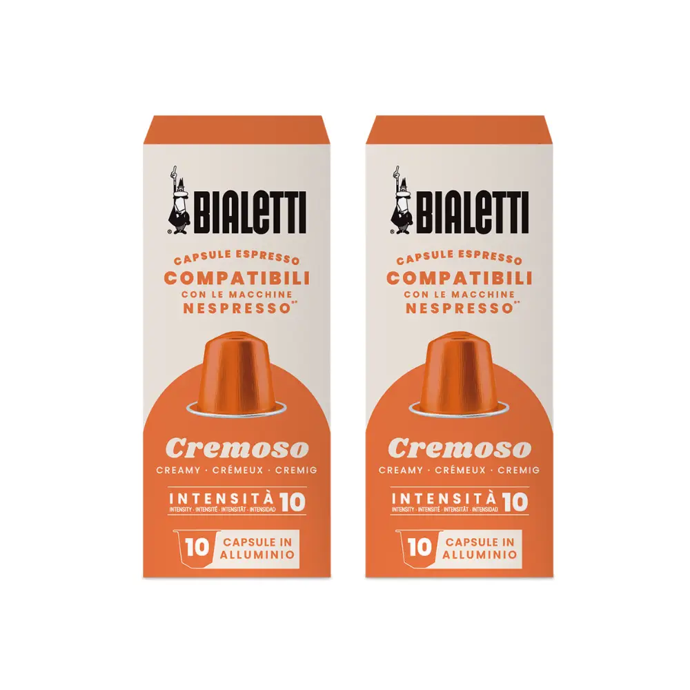 Bialetti Nespresso Uyumlu Kapsül Kahve Cremoso 20 Adet Bialetti Nespresso Uyumlu Kapsül Kahve Cremoso 20 Adet