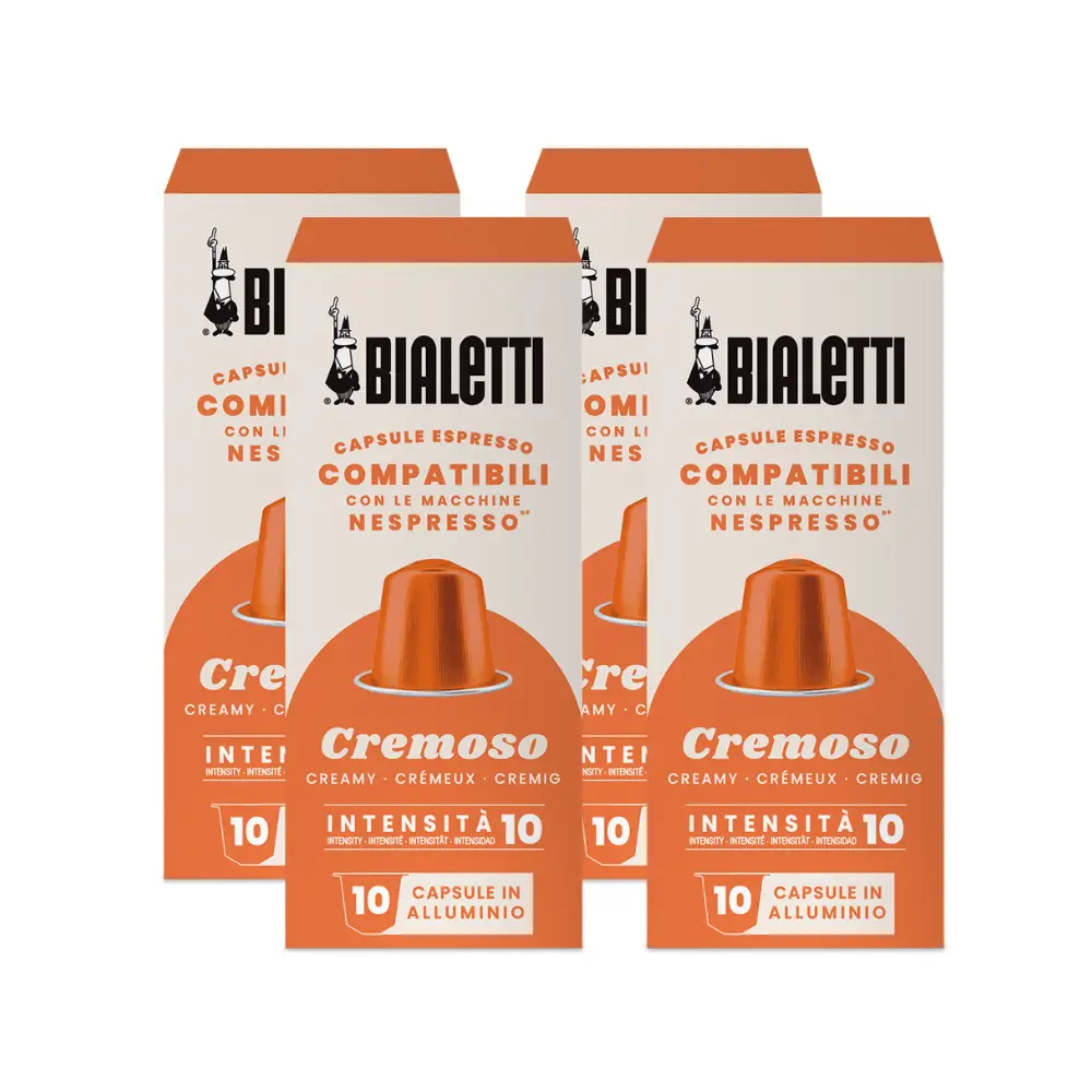Bialetti Nespresso Uyumlu Kapsül Kahve Cremoso 40 Adet Bialetti Nespresso Uyumlu Kapsül Kahve Cremoso 40 Adet