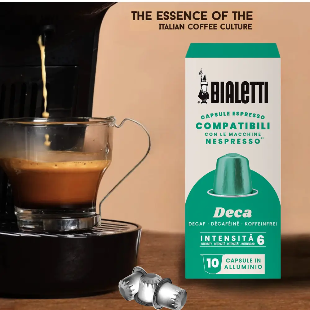 Bialetti Nespresso Uyumlu Kapsül Kahve Decaffeinato 40 Adet Bialetti Nespresso Uyumlu Kapsül Kahve Decaffeinato 40 Adet