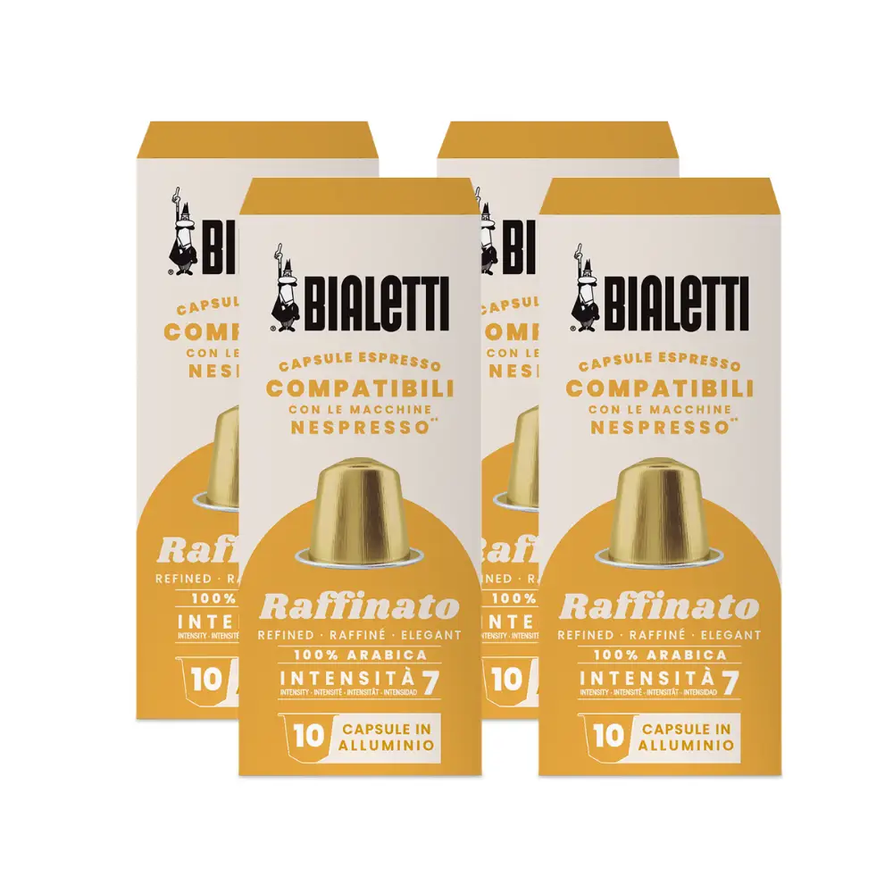 Bialetti Nespresso Uyumlu Kapsül Kahve Raffinato 40 Adet Bialetti Nespresso Uyumlu Kapsül Kahve Raffinato 40 Adet