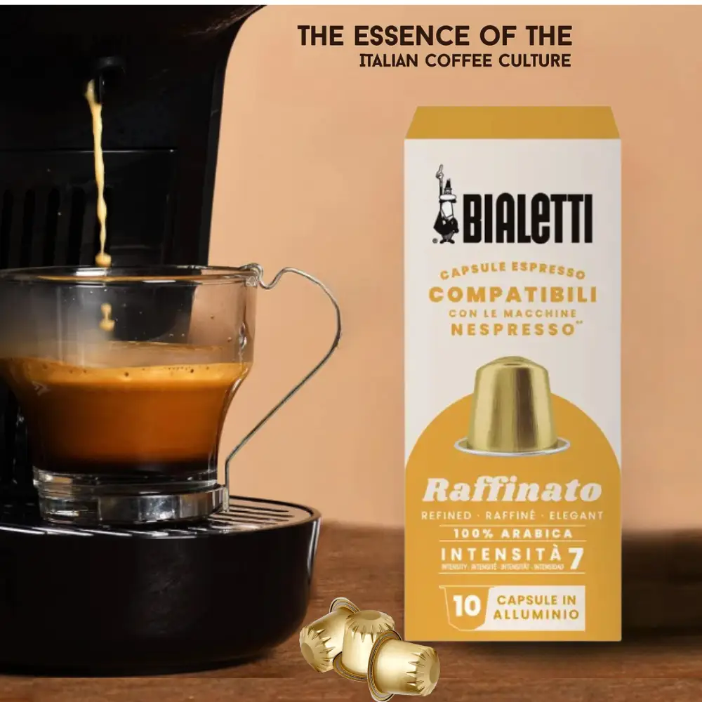 Bialetti Nespresso Uyumlu Kapsül Kahve Raffinato 40 Adet Bialetti Nespresso Uyumlu Kapsül Kahve Raffinato 40 Adet