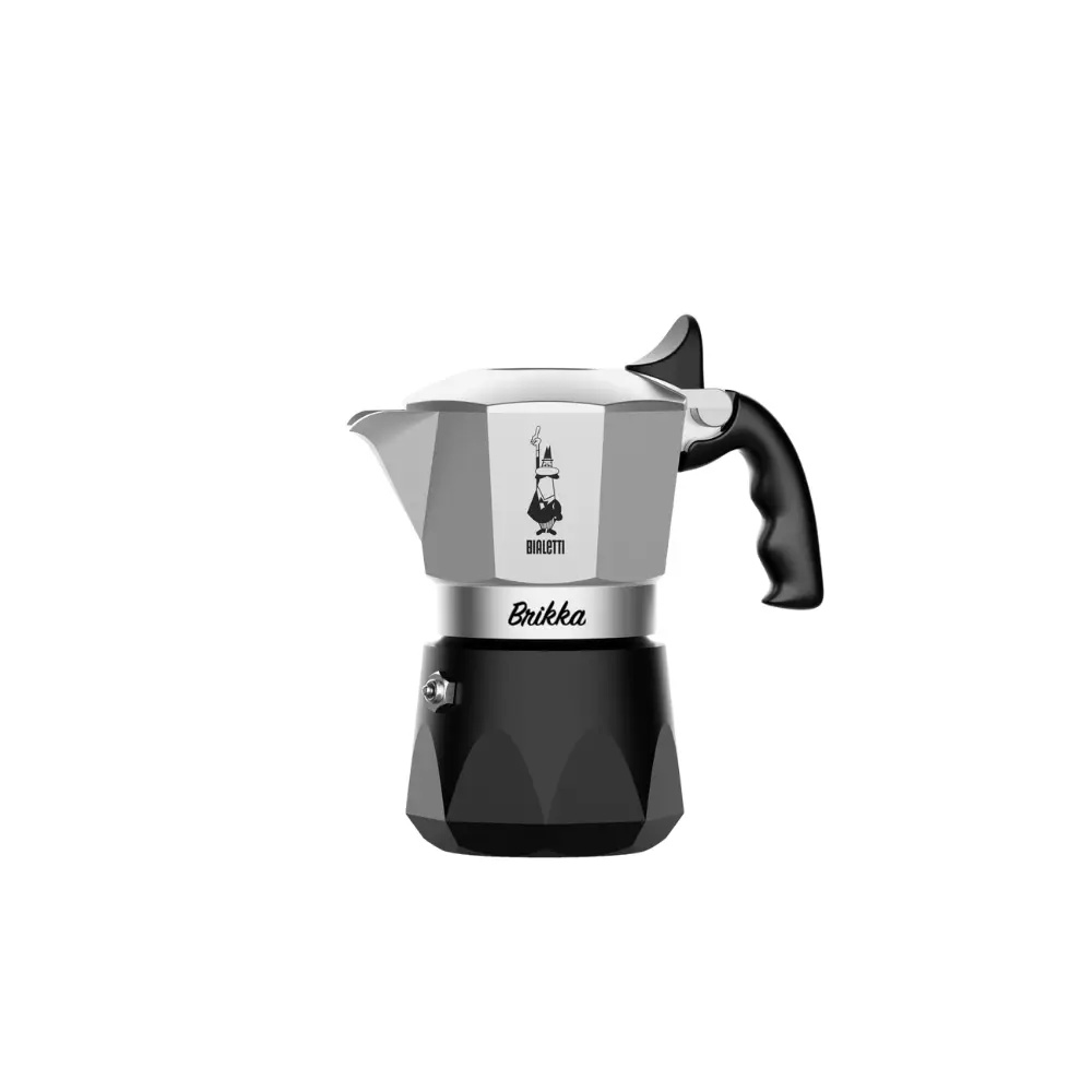 Bialetti New Brikka Mokapot 2 Cup Bialetti New Brikka Mokapot 2 Cup