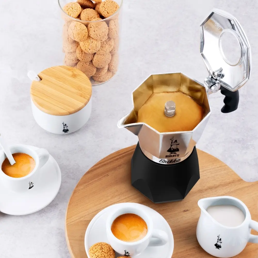 Bialetti New Brikka Mokapot 2 Cup Bialetti New Brikka Mokapot 2 Cup