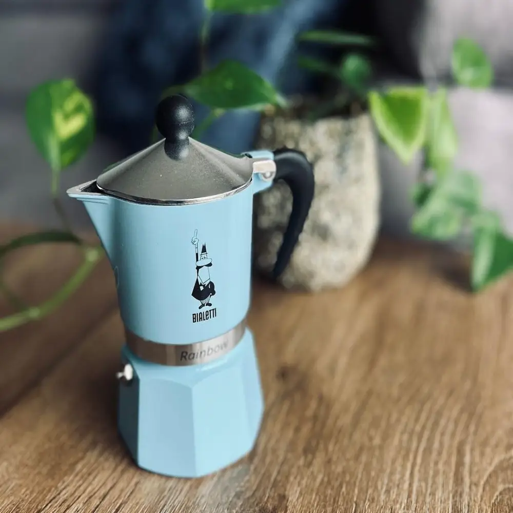 Bialetti Rainbow Mavi 6 Cup Bialetti Rainbow Mavi 6 Cup